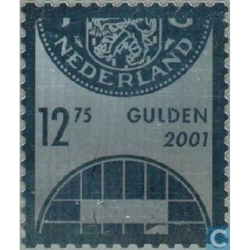 ZILVEREN ZEGEL f.12,50 NVPH 2009 in postzegelmapje nr. 251