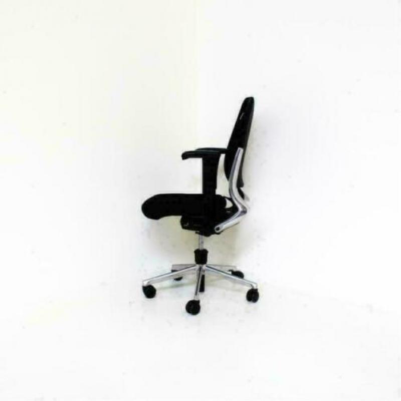 Ahrend 230: Zwarte Burostoelen/Bureaustoelen Met Nieuwe Stof