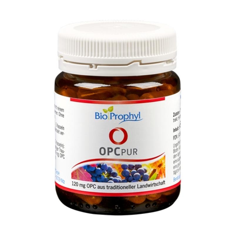 BioProphyl OPCpur 60 vegetarische capsules met 120 mg zuivere OPC per stuk - Beschikbaar vanaf verwacht: 14.04.2022